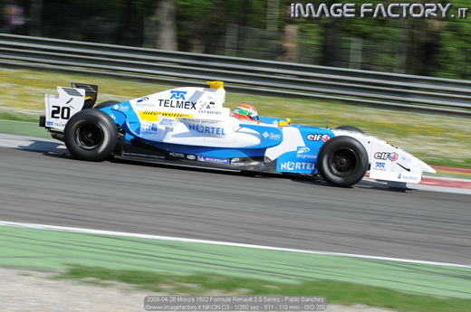 2008-04-26 Monza 1502 Formule Renault 3.5 Series - Pablo Sanchez